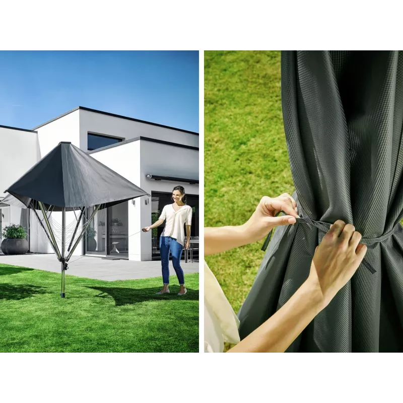 Estendal de varão LEIFHEIT LinoProtect 400