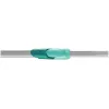 Conjunto LEIFHEIT Clean Twist mopa giratória com balde – mopa plana de microfibra, cabo telescópico, cabeça 33 cm, balde 20 L, turquesa/cinzento