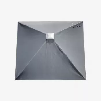 Estendal de varão LEIFHEIT Roof LinoProtect 400 com cobertura de proteção, 40 m de linha, 4 fios, estrutura de alumínio, prateado/cinzento