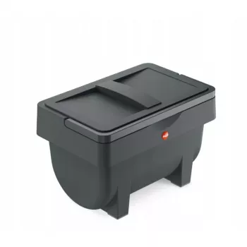 Balde de pedal HAILO ÖkoMini S 4L, cinzento