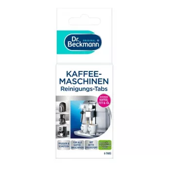 Pastilhas de limpeza para máquinas de café DR.BECKMANN 6g (pack de 6) para Bosch Tassimo