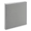 Álbum de fotografias Goldbuch Trend 2, 300 mm, 60 folhas brancas, encadernação de capa dura, cinzento (27606)