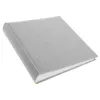 Álbum de fotografias Goldbuch Trend 2, 300 mm, 60 folhas brancas, encadernação de capa dura, cinzento (27606)
