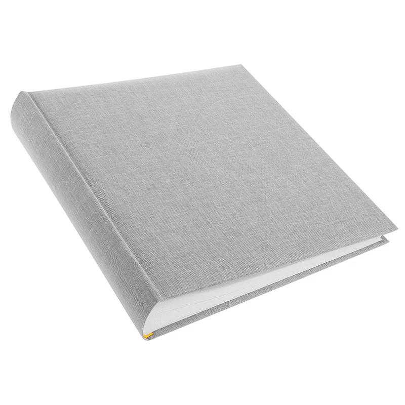 Álbum de fotografias Goldbuch Trend 2, 300 mm, 60 folhas brancas, encadernação de capa dura, cinzento (27606)
