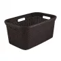 Cesto de roupa CURVER Style 45L 59,2 x 38 x 27 cm castanho-escuro