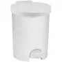 Balde de pedal CURVER Deco 15L branco com balde interior removível