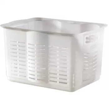 Cesto de armazenamento retangular transparente Curver Alfa XL 43x31,4x25,8cm 35L