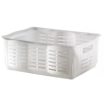 Cesto de arrumação Curver Alfa L 40,6 x 30,4 x 15,6 cm transparente