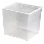 Caixa têxtil CURVER com tampa 33L transparente 39,5x34,2x34,3cm