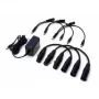 TC Helicon Singles Connect Kit - 3 x cabo patch para instrumentos de 15 cm para pedais de efeitos
