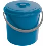 Balde CURVER com tampa 16L azul