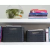 Caixa de arrumação Curver Style M com tampa, 21,5L, cinzento-escuro, 39,3x29,3x18,7cm