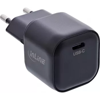 Fonte de alimentação USB-C GaN InLine 100W PD PPS AVS preto