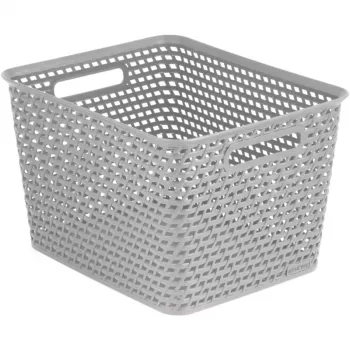 Cesto CURVER Your Style L 35x30x22cm cinzento
