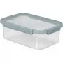 Recipiente retangular para alimentos CURVER Smart Eco Fresh 5L transparente com tampa verde