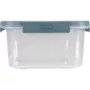 Recipiente retangular para alimentos CURVER Smart Eco Fresh 5L transparente com tampa verde