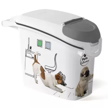 Recipiente de arrumação de comida para cão CURVER Pets Life 6 kg 15L 23x50x36 cm