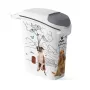 Recipiente de arrumação de comida para cão CURVER Pets Life 10kg 23L hermético plástico