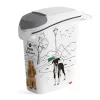 Recipiente de arrumação de comida para cão CURVER Pets Life 10kg 23L hermético plástico