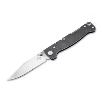 Faca Böker Plus Atlas Clippoint TS D2