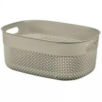 Cesto Curver Filo M 12L 38x28,5x15cm bege