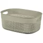 Cesto Curver Filo M 12L 38x28,5x15cm bege