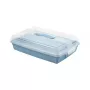 Caixa de transporte retangular para bolo CURVER Smart To Go 45 x 29,5 x 11,1 cm azul