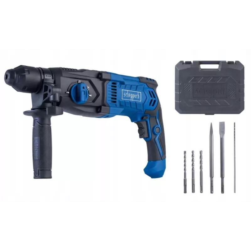 Martelo perfurador SDS-Plus Scheppach DH2260 1050W 3J 26mm