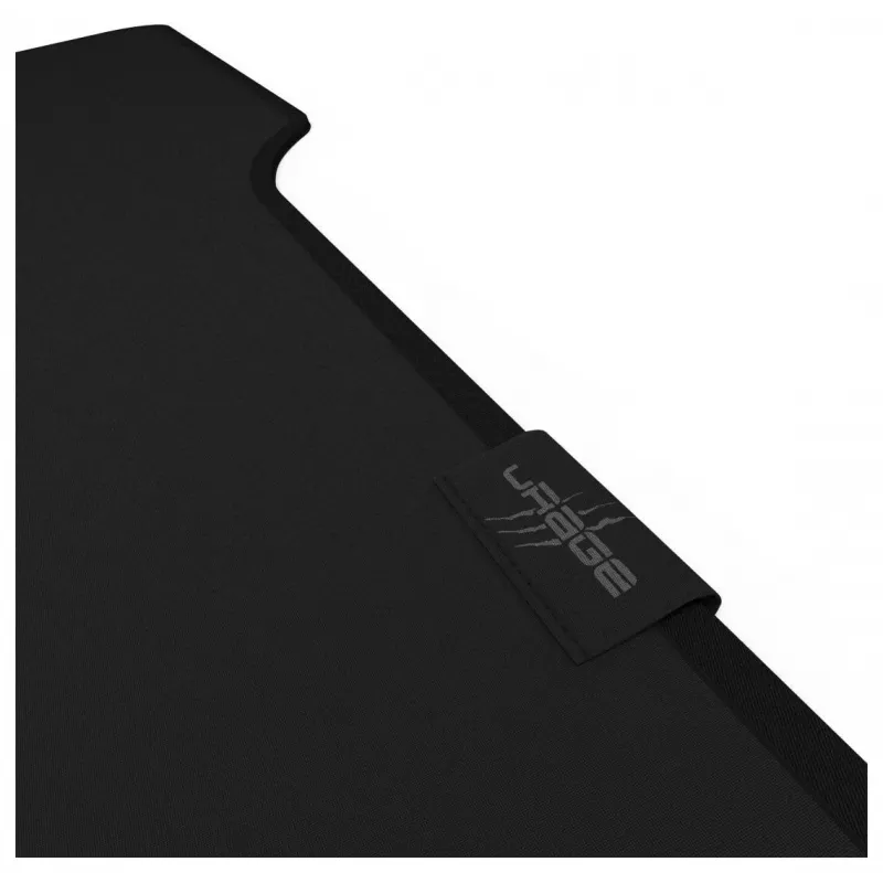 Tapete de rato para gaming uRage Lethality 355 – superfície de tecido equilibrada, bordas costuradas, base de borracha antiderrapante, 355 x 255 x 3 mm