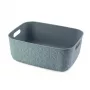 CURVER Softex cesto de armazenamento M 12,5L petróleo