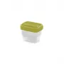 CURVER conjunto de recipientes retangulares para alimentos 4 x 0,75 L Vedo transparente verde | hermético e empilhável