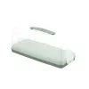 CURVER Smart To Go caixa de transporte retangular para bolos 35,5 x 15 x 14,2 cm verde