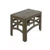 keeeper mesa de campismo dobrável Timo L 70x45x55 cm verde-oliva, capacidade de carga 80 kg