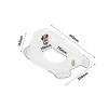 keeeper bacio de treino com função antiderrapante 'Ewa Dogs' branco 30x40x15cm