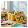 KEEEPER caixa de armazenamento com tampa 15L Karolina „Minions Mosaik“ 38x29,5x20,5 cm amarelo