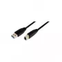 LogiLink cabo USB 3.0, ficha USB-A macho para ficha USB-B macho, preto, 2 m, 5 Gbps, duplamente blindado