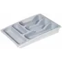 Gaveta de talheres CURVER 30 x 42 x 6,4 cm, cinzento
