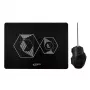 Conjunto combo gaming TYPHOON TI019, rato + tapete de rato