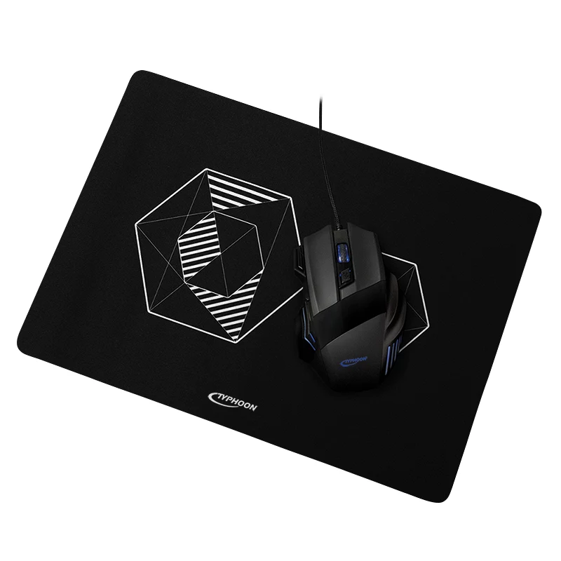 Conjunto combo gaming TYPHOON TI019, rato + tapete de rato