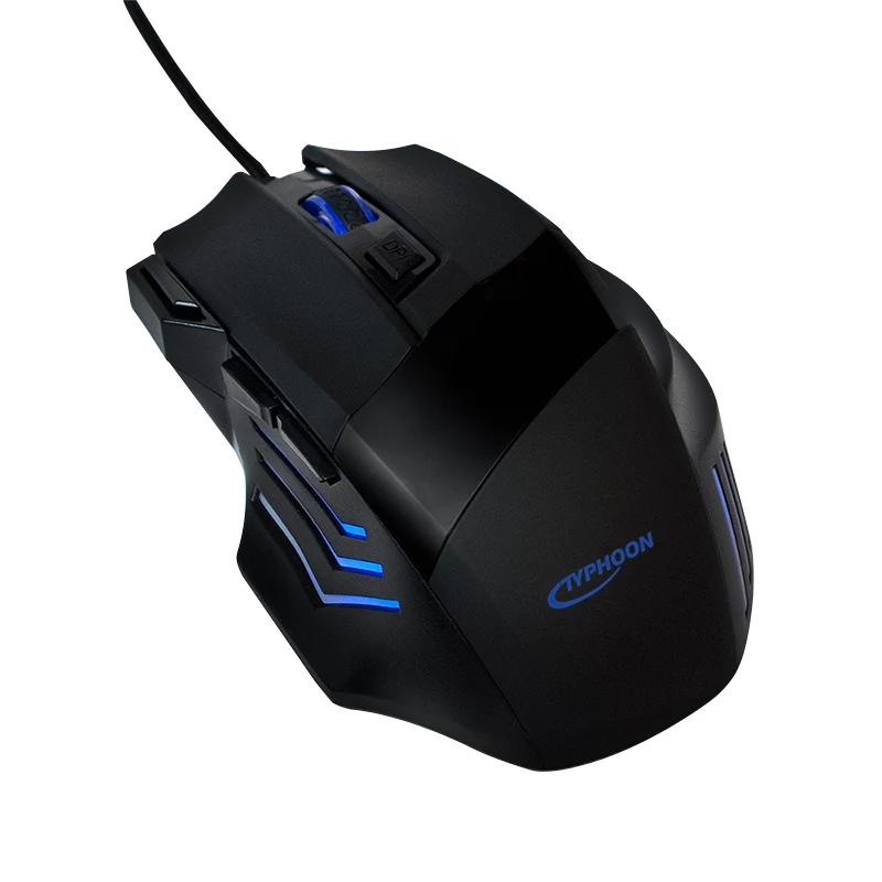 Conjunto combo gaming TYPHOON TI019, rato + tapete de rato