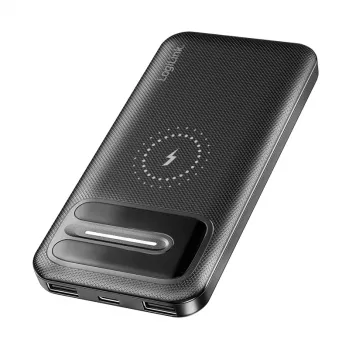 LogiLink PA0343RF Powerbank Sem Fios 10000 mAh Preto