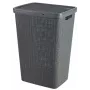 CURVER Cesto de Roupa Jute 58L 43x34x60cm Cinzento Escuro