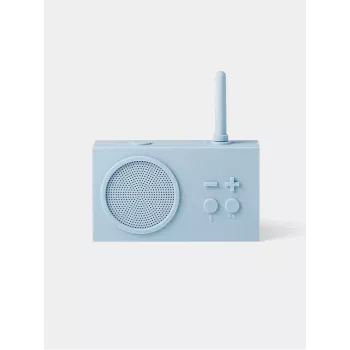 Lexon Tykho 3 Rádio FM Portátil & Coluna Bluetooth Azul Claro