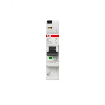 ABB SX201-B6 Disjuntor Unipolar 6 A Curva B, 230/400 V AC, 6 kA 2CDS251003R0065