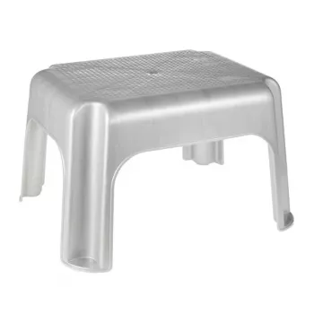 KEEEPER Banco Tim 36,5 x 30 x 24 cm Prata Claro, Bambu Certificado FSC, Capacidade 150 kg