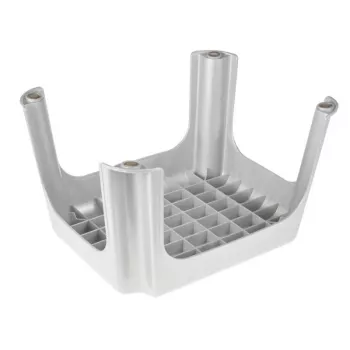 KEEEPER Banco Tim 36,5 x 30 x 24 cm Prata Claro, Bambu Certificado FSC, Capacidade 150 kg