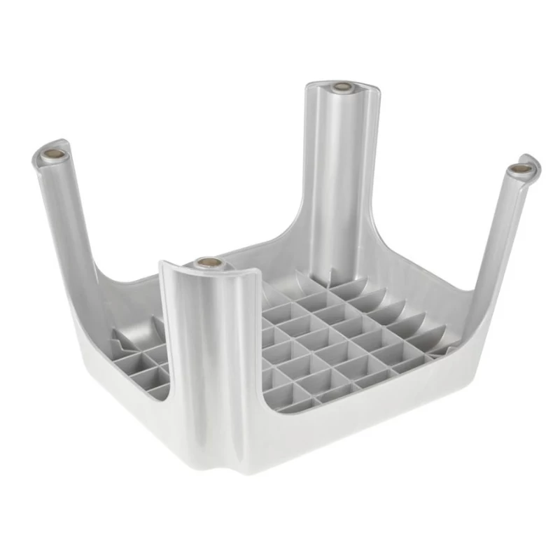 KEEEPER Banco Tim 36,5 x 30 x 24 cm Prata Claro, Bambu Certificado FSC, Capacidade 150 kg