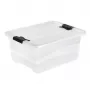 keeeper Crystalbox Cornelia Caixa de Armazenamento com Tampa, 12 L, Transparente, 39,5 x 29,5 x 17,5 cm