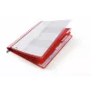 DURABLE 255503 Capa de visualização convencional A4 vermelho frente transparente