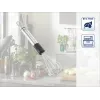 LEIFHEIT ProLine Batedor de varas mini aço inoxidável 20 cm 103030